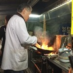 屋台 武ちゃん - 名物　武ちゃんファイアー