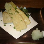 味人 - 筍の天ぷら 超美味でした