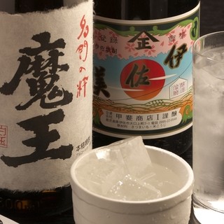 ◆A wide selection of approximately 70 carefully selected shochu♪