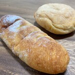 おこめのパン屋さん - 料理写真:あんとクリームチーズ＆あんきなこドーナツ