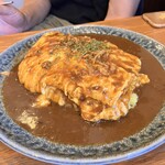 カリィ酒場 エクソダス - 和風チーズだし巻きカリィ　1100円