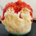 こひる庵 - 味見氷　いちごミルク　200円