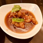 廣東料理 民生 - 酢豚　豚肉とピーマンのみのシンプルなもの