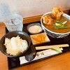 釜信 - 鶏天カレーうどん
