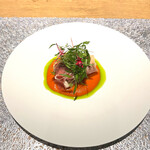 薪焼き flamma - 瀬戸内海宇和島の真鯛のポワレ