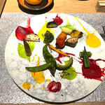 薪焼き flamma - お野菜のプレート