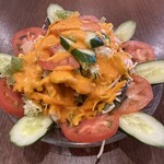 行徳ビリヤーニーハウス - 野菜サラダ