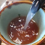 和食処　田舎家 - そば湯