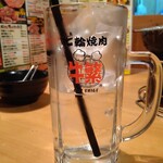 元氣七輪焼肉 牛繁 - 焼酎追加(ナカ) 253円