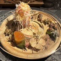レストラン ノリ - ダチョウのお肉のオープンサンド