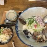 貝出汁沖縄そばキセキ - 貝出汁MAXセット