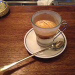 コーヒーハウス ニシヤ - アフォガート（580円）