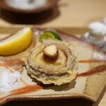 日本橋 蕎ノ字 - 玉取茸　酢橘で