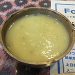 インド料理 パリワル - 今回のダルはポタージュのような優しさ♡