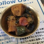 インド料理 パリワル - ナスとじゃがいものタルカリもうんまい！