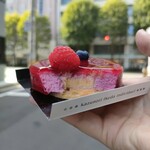 カズノリ イケダ アンディヴィデュエル 南町通店 - クランベリーのムースとババロア