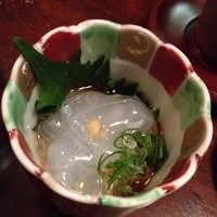 土佐料理 祢保希 銀座店 - 付き出しのなれそれ
