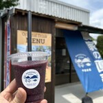 中西農園 - ブルーベリースムージー 500円❗️