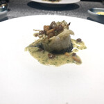 しまなみふれんち Murakami - 甲いか 松の実 マコモダケ バジル