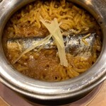 スパイスパレット - ビリヤニ風壺ご飯（イワシ）