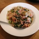 吉祥寺 八百屋バル - レタスと明太子チャーハン♪