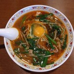 桜木屋 - ニラそば：９００円（税込）【２０２４年７月撮影】