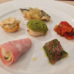 ombra - 前菜盛合せ