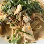 トミズダイナー - ズワイガニのトマトクリームソース