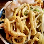 麺屋　たか - 極太特製麺がカレーに良く絡んでめちゃくちゃ美味しかった