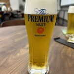 サントリー 天然水のビール工場 東京・武蔵野ブルワリー - ますば一杯目のプレモル