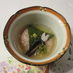 料亭 金鍋 - 甘鯛の桜蒸し