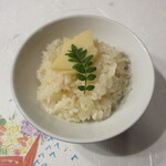 料亭 金鍋 - 筍ご飯