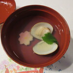 料亭 金鍋 - 蛤の潮汁