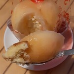 ヴォアラ洋菓子店 - とろ〜り桃。。美味しい