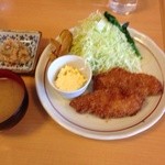 山王夢食堂 - タラフライ定食