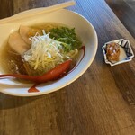 麺屋 みつあし - 梅塩ラーメン　1,050円