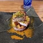 炭や吟蔵 - れんこんウニ醤油焼き