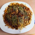 三栄お好み焼 - お好み焼き　シングルそば