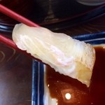 寿し幸 - プリプリコリコリした食感の鯛。