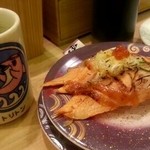 回転寿し トリトン - サーモンのちゃんちゃん焼き♪