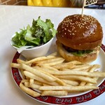 THE BURGER HEARTS - ブルーチーズマッシュルーム