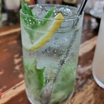 澤乃茶屋 源八 - 日本酒カクテル；サマーポップモヒート660円