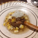 デンクシフロリ - [2024年6月　訪問]鴨ととうもろこし