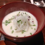 デンクシフロリ - [2024年6月　訪問]新玉ねぎとアオリイカ