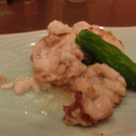 まる新寿し - 鯛の白子