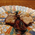 傳 - [2024年5月　訪問]ジョイちゃんお手製のチャーシュー。美味しい嬉しい。