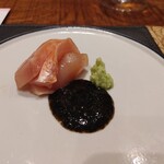 傳 - [2024年5月　訪問]お造り。赤ムツだったような。