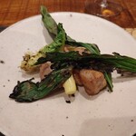 傳 - [2024年5月　訪問]鴨。行者にんにくとの相性抜群。