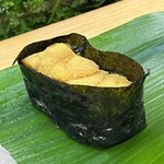 亀庄寿司 - 雲丹 唐津産