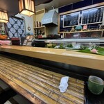 亀庄寿司 - 店内